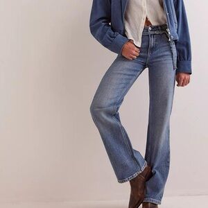 🦋Free People Sabine Slim Straight Jeans